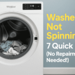 Whirlpool Washer Not Spinning