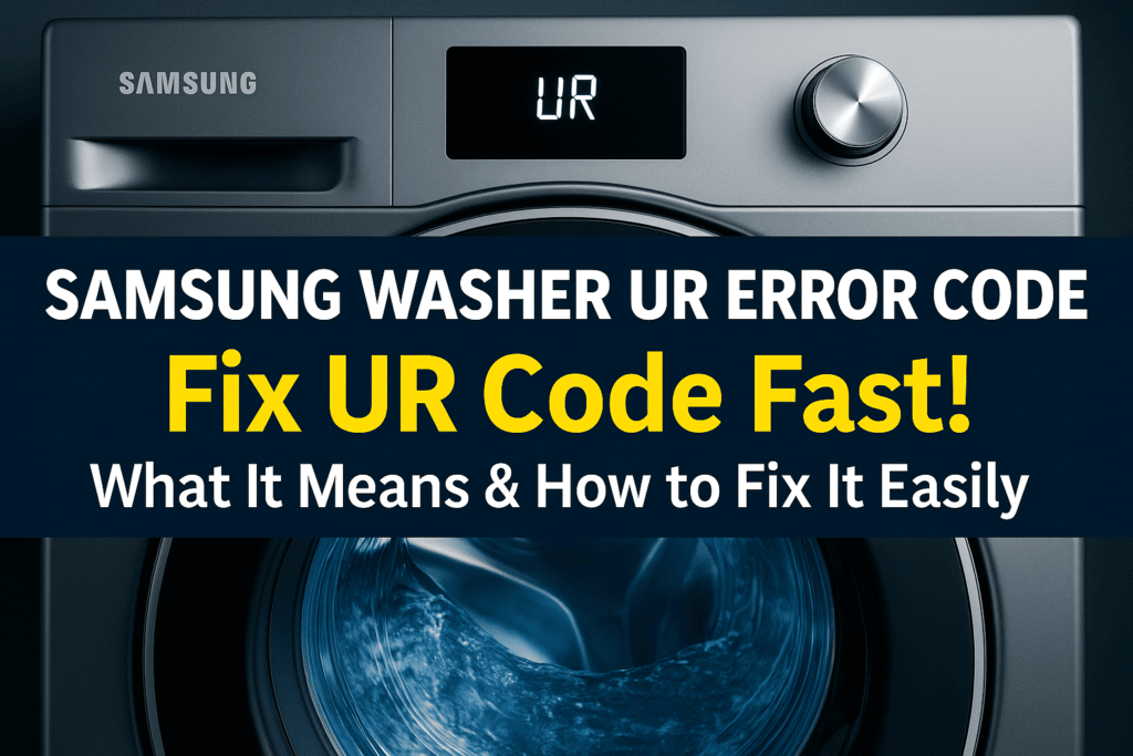 Samsung Washer UR Error