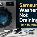 Samsung washer not draining?