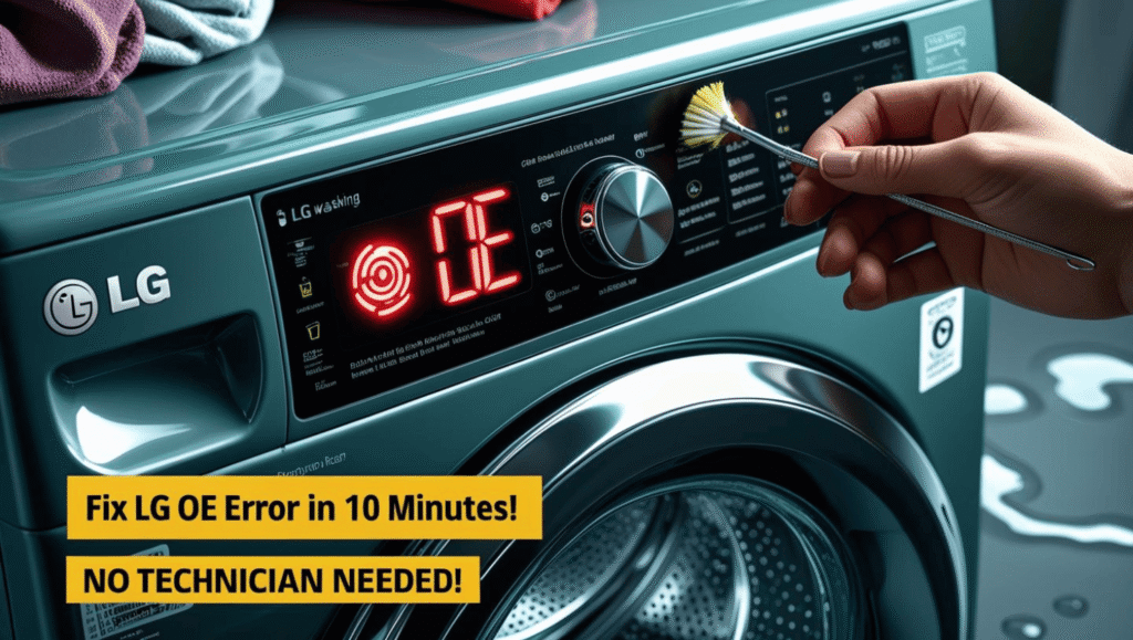 LG Washer Stuck with "OE" Error?